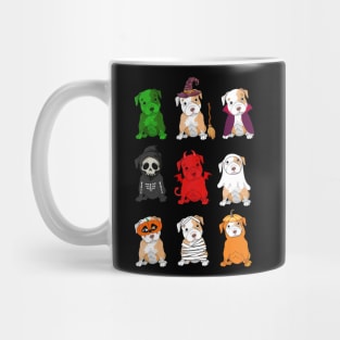 Pitbulls Halloween Funny Pitbulls Costume Mug